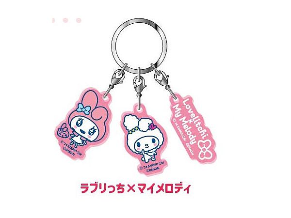 3連アクリルキーホルダー たまごっち x サンリオキャラクターズ