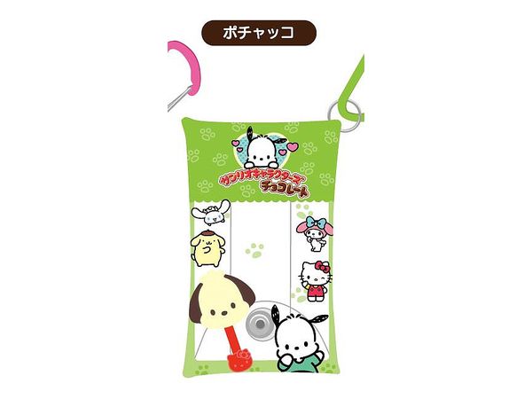 完売品 スリーズ　サンリオ キャラクターズ　ポチャッコ サンリオキャラクターズチョコレート マルチクリアケース S