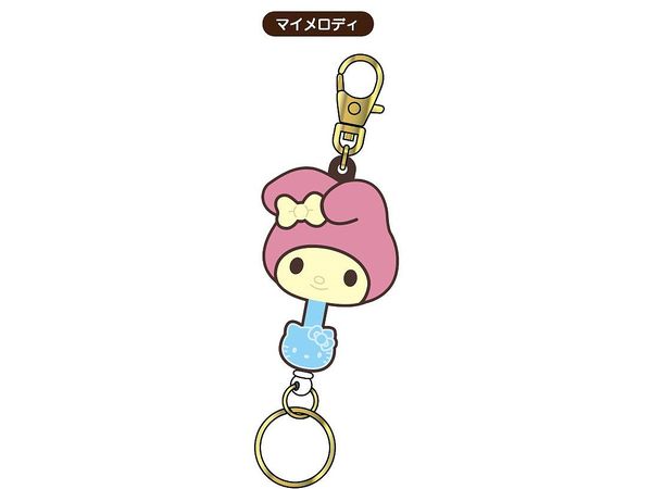 サンリオキャラクターズチョコレート ラバーキーリール 02 マイ