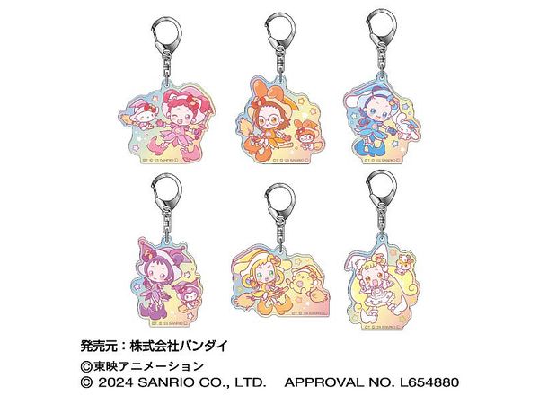 おジャ魔女どれみ x サンリオキャラクターズ: アクリルキーホルダー