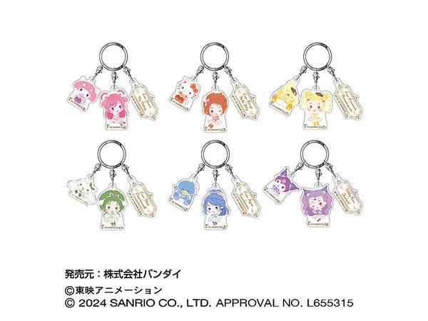 Yes! プリキュア5GoGo! x サンリオキャラクターズ: 3連アクリル
