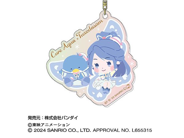 サンリオ キュアアクア 缶バッジ タキシードサム アニメ