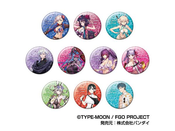 グリッターCANバッジ Fate/Grand Order E BOX 1Box 10pcs | HLJ.co.jp