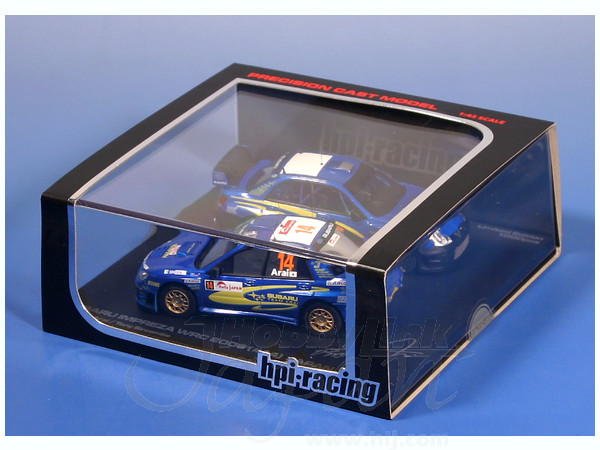 1/43 スバル インプレッサ WRC 2006 Toshi Arai MEMORIAL SET | HLJ.co.jp