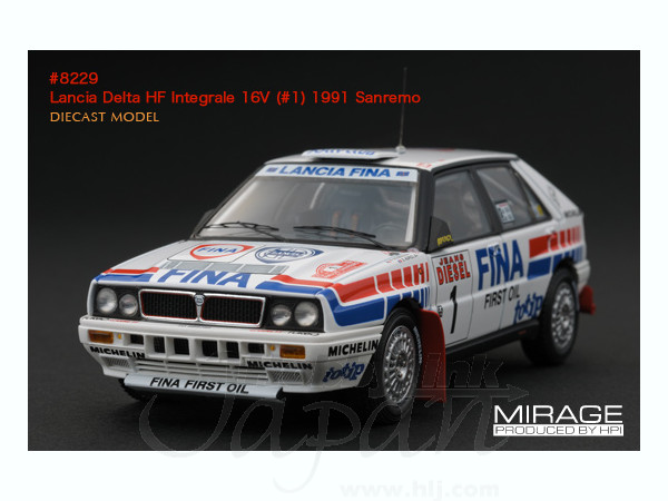 1/43 ランチアデルタ HF インテグラーレ 16V #1 1991サンレモ | HLJ.co.jp