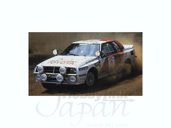 1/43 hpi トヨタ セリカ ツインカム ターボ No.5 1984 サファリ WRC ラリー 1&frasl;43 セリカ トヨタ #3 ツインカムターボ Safari