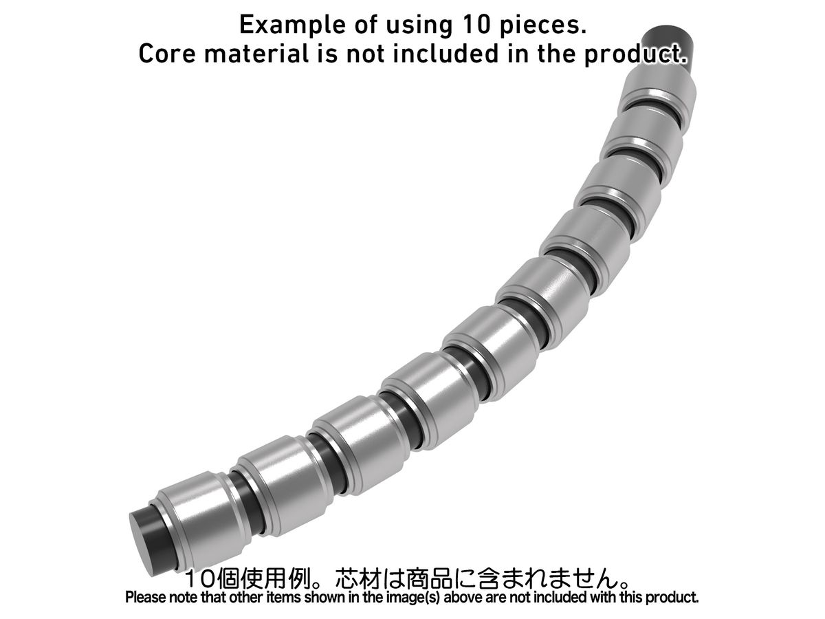 銀製のパイプ NPパイプ シルバー M (20個入) | HLJ.co.jp