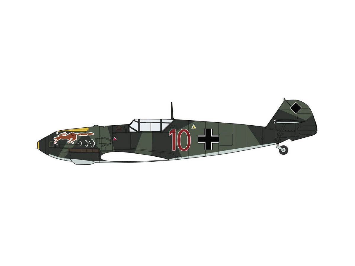 1/48 メッサーシュミット Bf109E-1 ブリッツクリーク | HLJ.co.jp