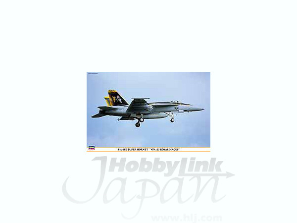 1/48 F/A-18E スーパーホーネット VFA-27 完成品 アメリカ海軍 艦上戦闘機 F/A-18E スーパーホーネット VFA-27