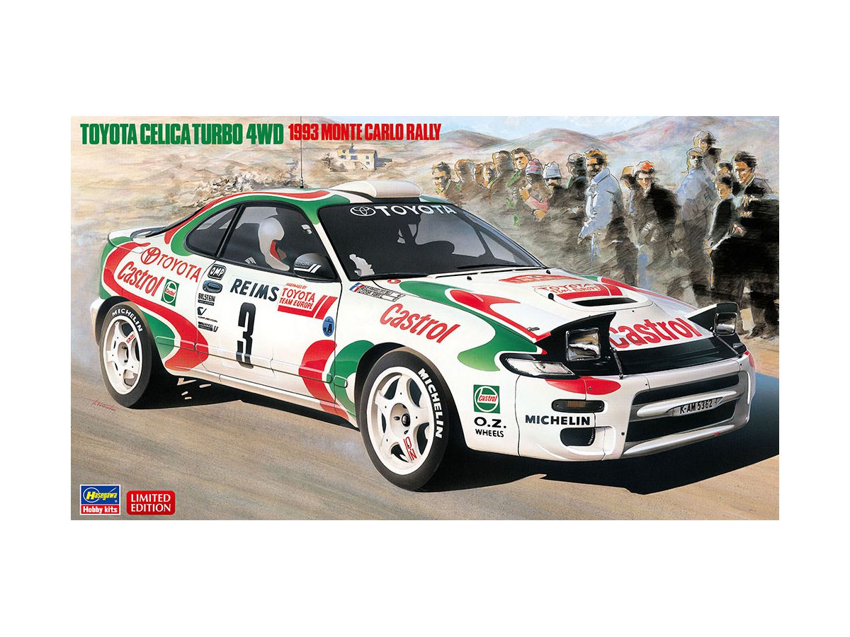 1/24 トヨタ セリカ ターボ 4WD 1993 モンテカルロ ラリー | HLJ.co.jp