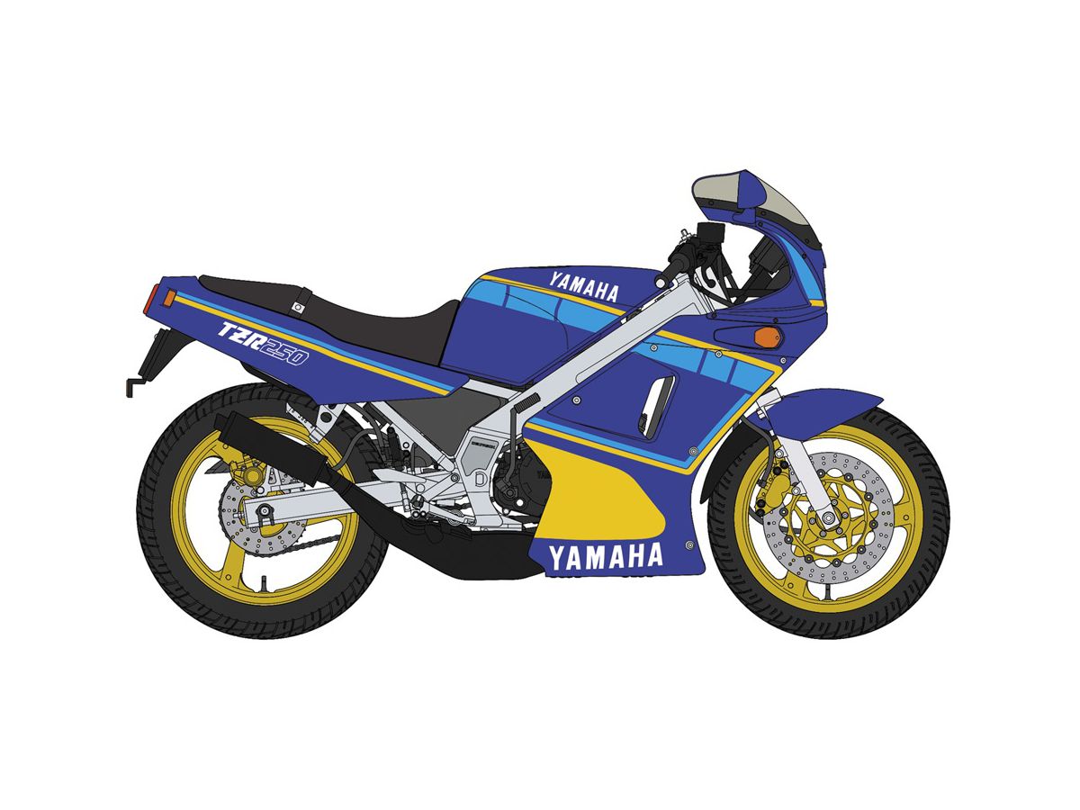1/12 ヤマハ TZR250 (1KT) ファラウェイブルー | HLJ.co.jp