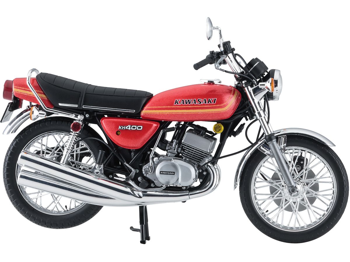 Kawasaki KH400-A3/A4 1/12スケール カワサキ KH400-A3/A4 | 株式会社 ハセガワ