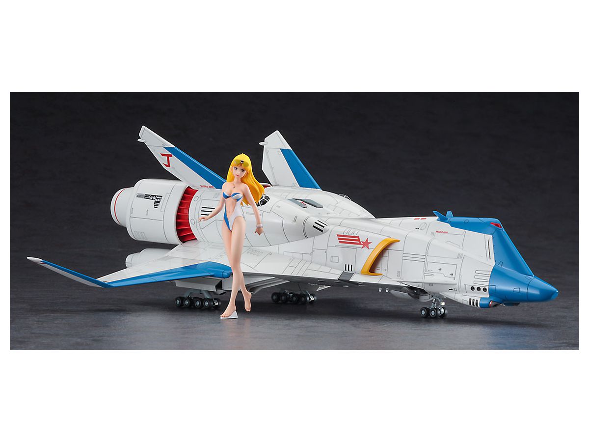 1/400 クラッシャー ジョウ ミネルバ(OVA版) w/アルフィン(水着