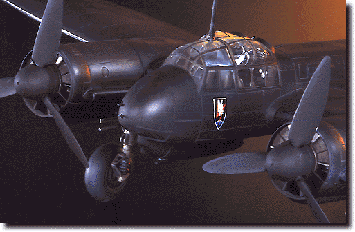 ハセガワ 1/48 ユンカース Ju88C ナハトイェーガー ドイツ空軍 夜間