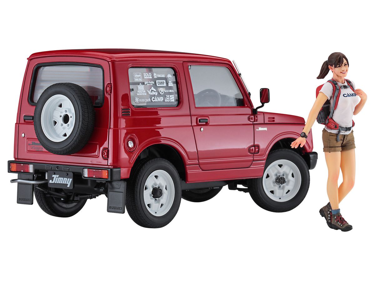 1 24 スズキ ジムニー W キャンプガールズフィギュア 1 24 スズキ ジムニー W キャンプガールズフィギュア