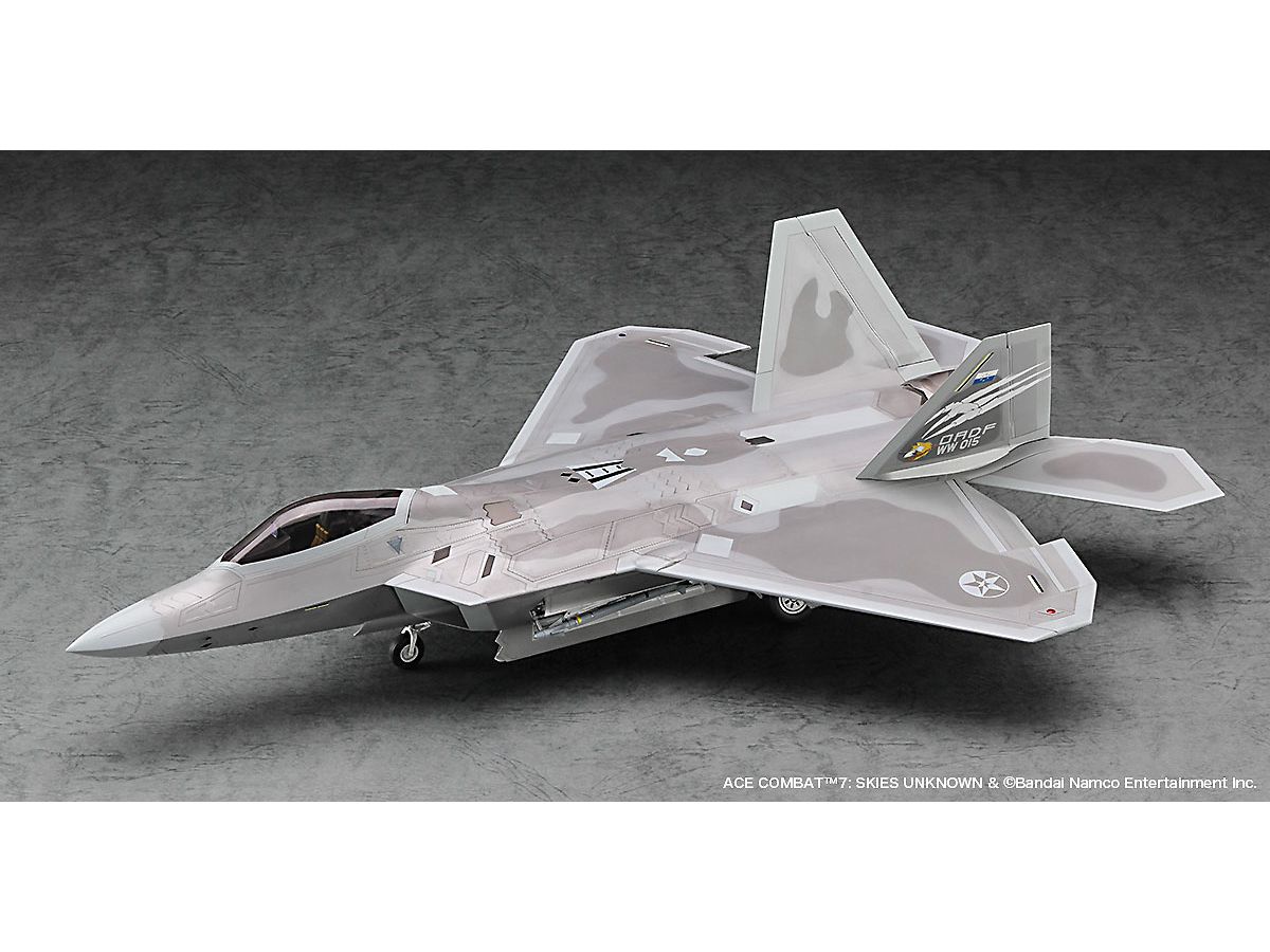1/48 エースコンバット 7 スカイズ・アンノウン F-22 ラプター