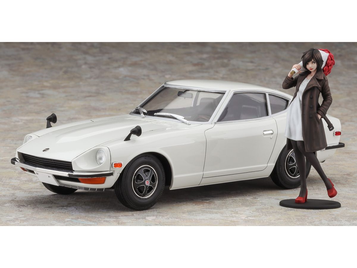 1/24 旧車GIRLS ダットサン 240Z w/フィギュア | HLJ.co.jp
