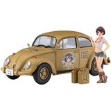 ワイルドたまごガールズ No.03 フォルクスワーゲン “羽澄れい”　完成 Amazon | ハセガワ(Hasegawa) 1/24 ワイルドたまごガールズ No