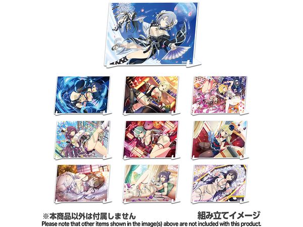 シノビマスター 閃乱カグラ NEW LINK ビジュアルアクリルプレート 両奈