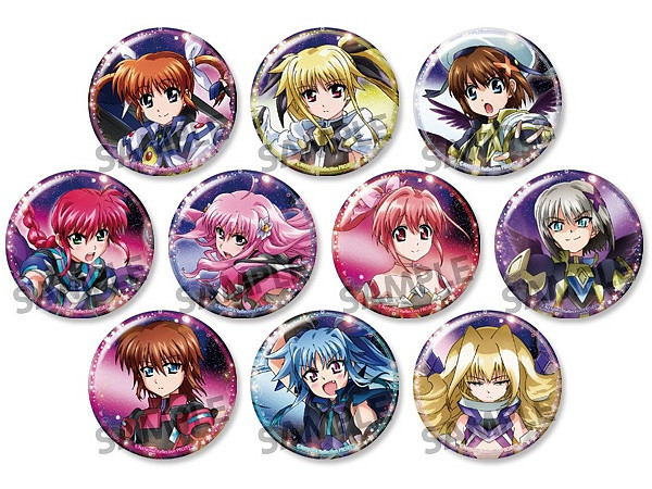 魔法少女リリカルなのは Reflection 缶バッジコレクション 1Box 50pcs