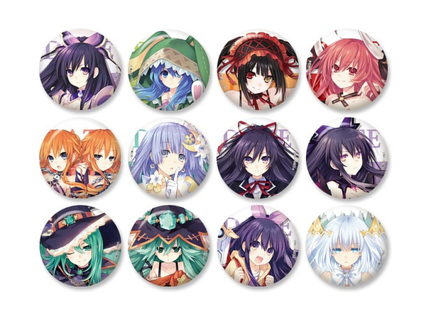 デート・ア・ライブ 原作版 缶バッジコレクション vol.2 1Box