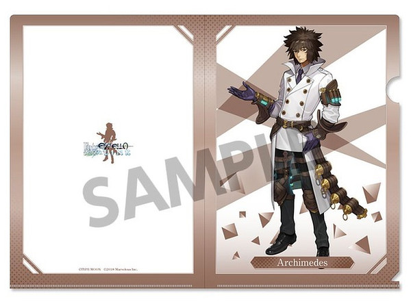 Fate、クリアファイル、２枚セットです。 Fate/EXTELLA LINK クリアファイル vol.2 アルキメデス | HLJ.co.jp