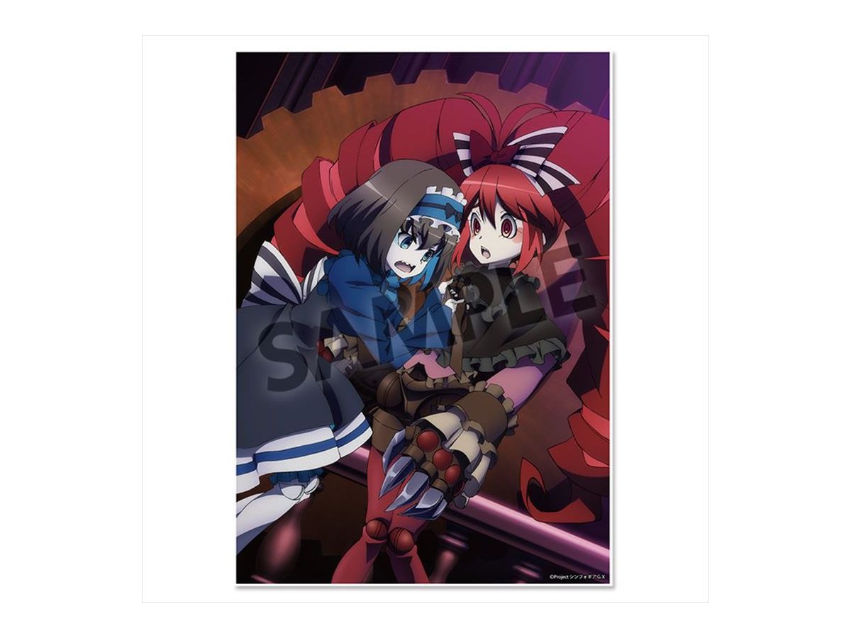 戦姫絶唱シンフォギアgx ビジュアルアクリルプレート ガリィ ミカ 戦姫絶唱シンフォギアgx ビジュアルアクリルプレート ガリィ ミカ