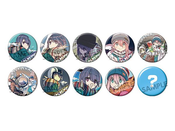 ゆるキャン 缶バッジコレクション vol.4 1Box 50pcs | HLJ.co.jp