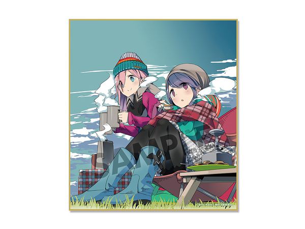 ゆる〜キャンプトレーディングミニ色紙 原作版 vol2 14 ゆる