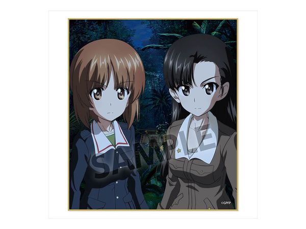 ガールズ & パンツァー 最終章: トレーディングミニ色紙 1Box 12pcs