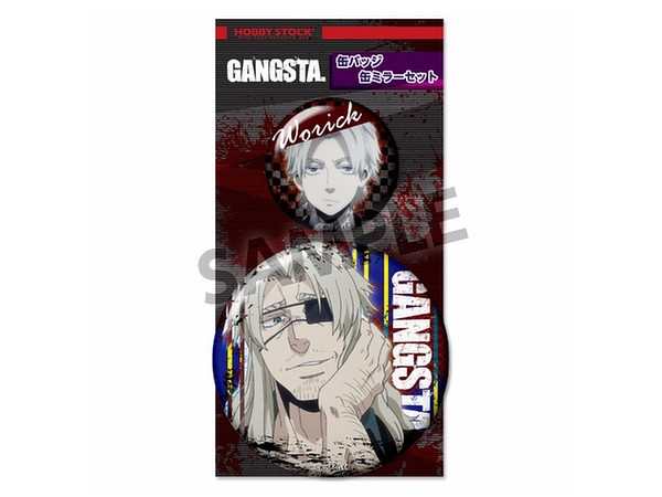 GANGSTA. 缶バッジ & 缶ミラーセット ウォリック | HLJ.co.jp