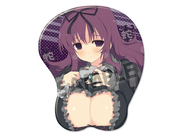 閃乱カグラ 紫 おっぱいマウスパッド 閃乱カグラ 紫 おっぱいマウスパッド