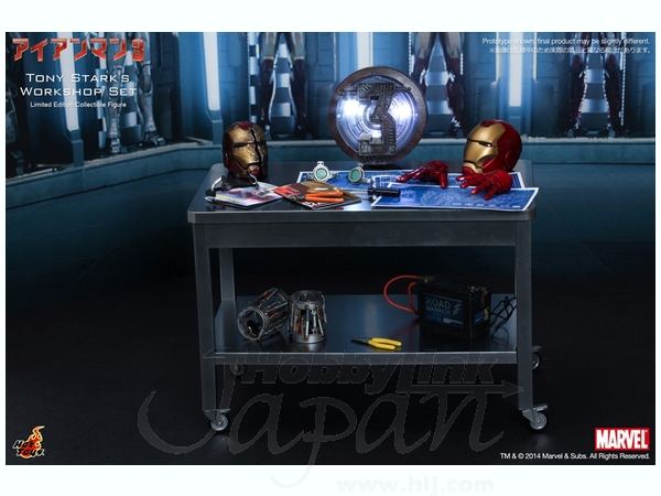 1/6 ホットトイズ・アクセサリー アイアンマン3 トニー・スターク 開発