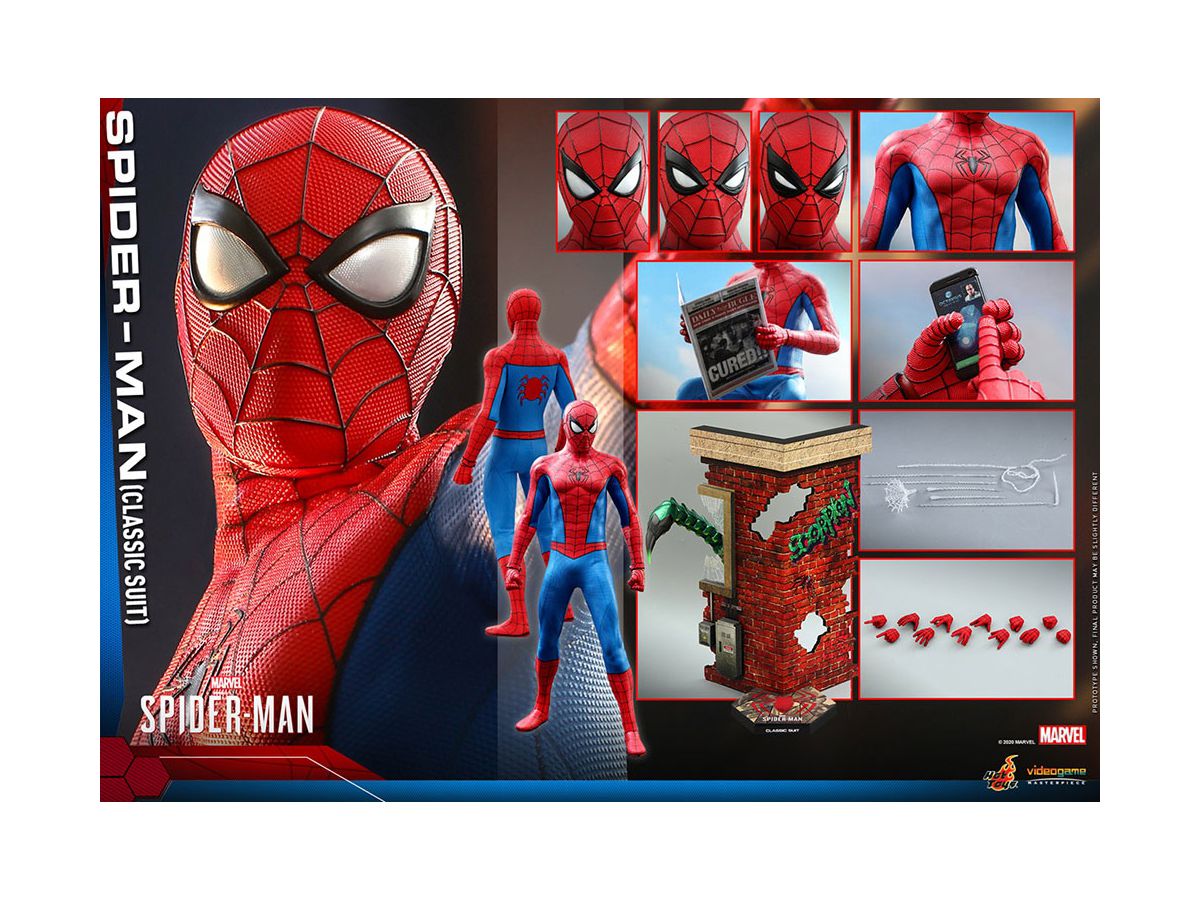 1/6 ビデオゲーム・マスターピース Marvel's Spider-Man スケール