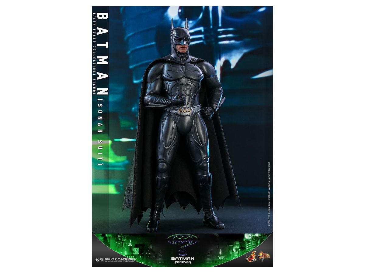 1 6 ムービー マスターピース バットマン フォーエヴァー スケールフィギュア バットマン ソナー スーツ版 By ホットトイズ ホビーリンク ジャパン
