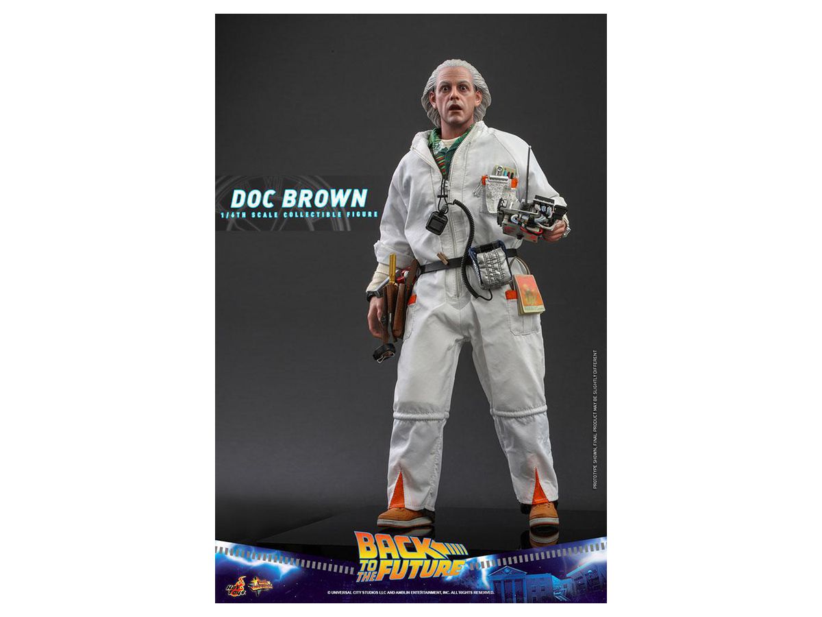 エメット・ブラウン博士 ムービー・マスターピース 1/6 アクションフィギュア Amazon | ムービー・マスターピース バック・トゥ・ザ