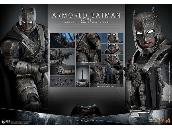 ムービー・マスターピース アーマード・バットマン バトルダメージ版 1/6 Amazon.co.jp: ムービー・マスターピース バットマン vs