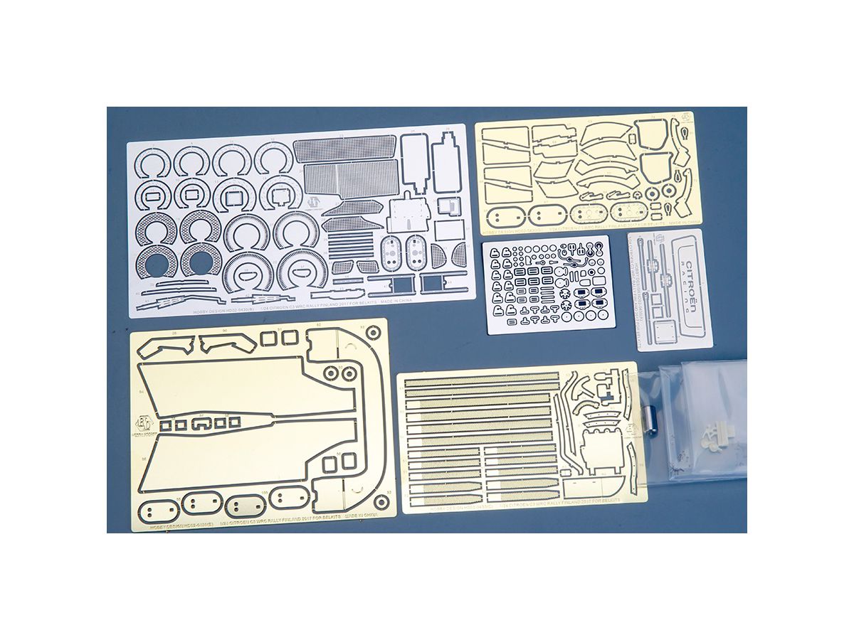 1/24 シトロエン C3Wrc ラリー フィンランド 2017 ベルキット用セット 