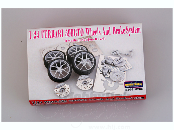 1/24 フェラーリ 599 GTO ホイール & ブレーキ ディテール (レベル用