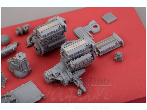1/24 三菱 4G63 エンジンディテールセット (ランサーエボリューション