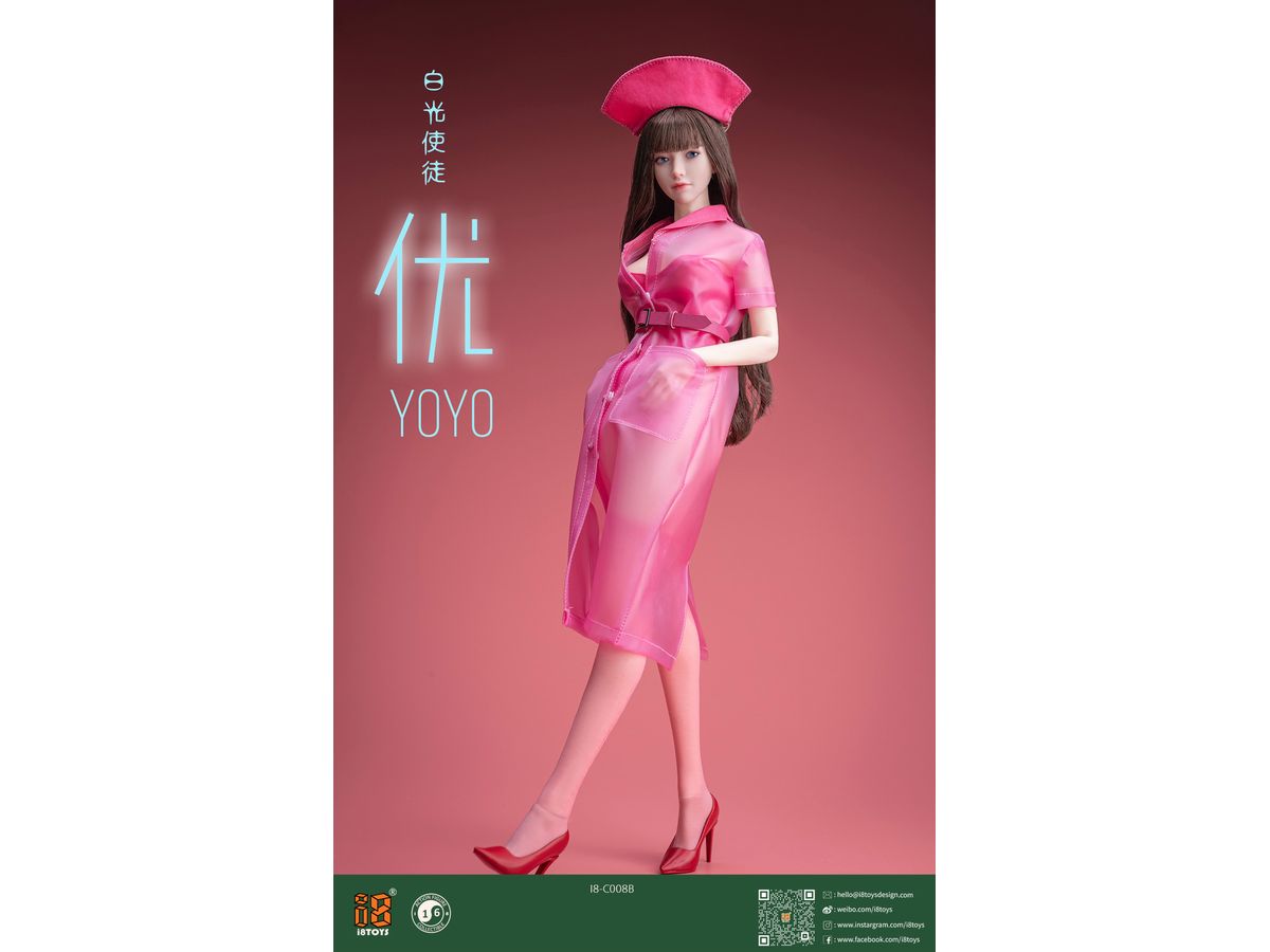 1/6 iエイトトイズ/ 白光天使 ヨーヨー ヘッド & コスチューム セット