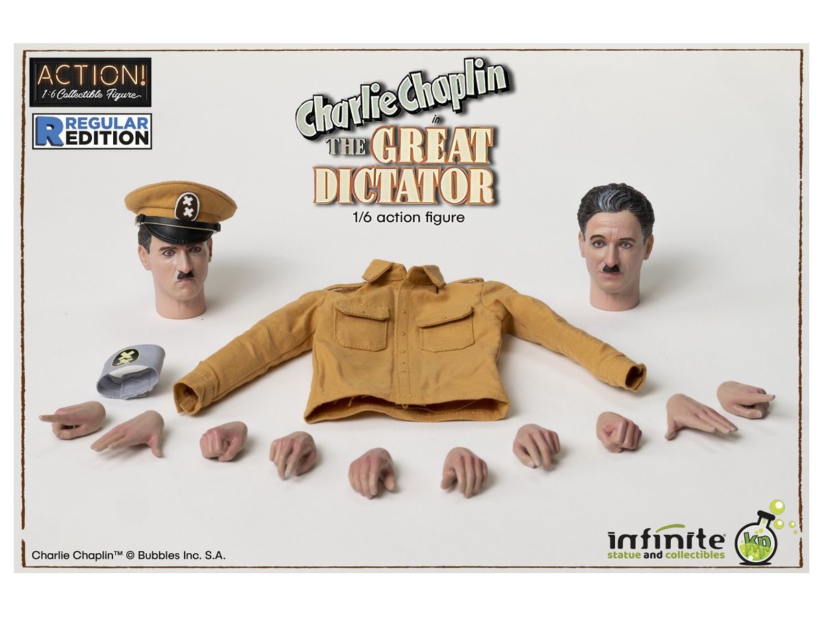 1/6 チャップリンの独裁者/ チャールズ・チャップリン アクション