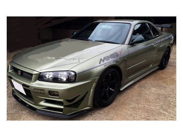 1/18 ニッサン スカイライン GT-R Mine's (R34) ミレ二アム