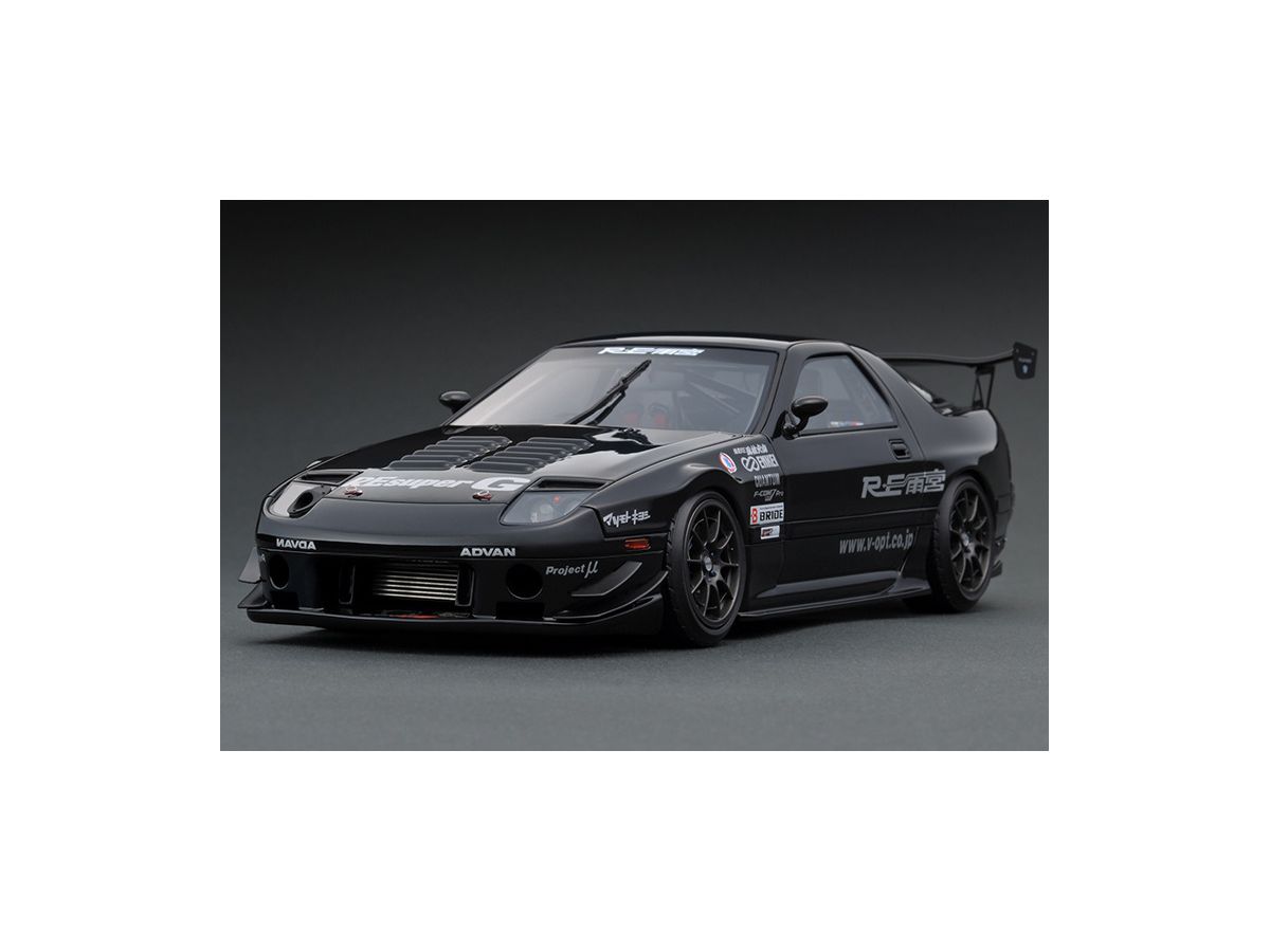 イグニッションモデル 1/18 FC3S RE雨宮　RX-7 ブラック イグニッションモデル 1/18 FC3S RE雨宮 RX-7 ブラック - メルカリ