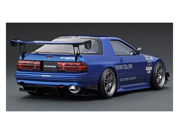 1/64 IG RE雨宮 RX-7 FC3S ブルー Pop Race 1/64 MAZDA RX-7 (FC3S) RE-AMEMIYA - RE-AMEMIYA BLUE