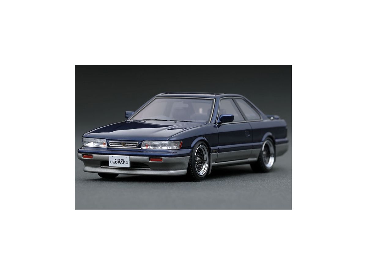 1/43 ニッサン レパード F31 ブルー/シルバー SSR | HLJ.co.jp