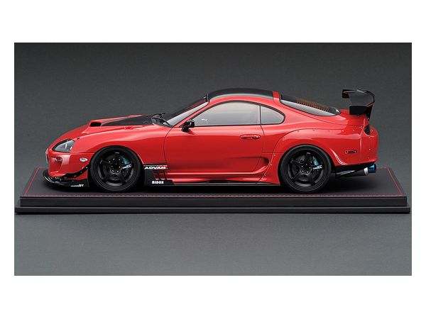 【当店一番人気】 ignition model Toyota 1/43 1/43（IG1975 赤 gスープラ Ridox ミニカー