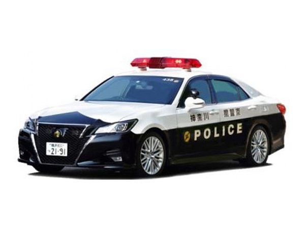 IG2191 神奈川県警察交通機動隊車両 438号 1/18 Toyota Crown (GRS214) 神奈川県警察交通機動隊車両 438号 | HLJ