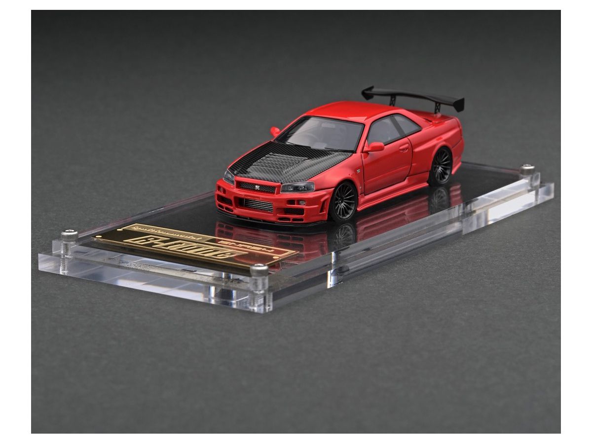 1/64 Nismo R34 GT-R R-tune Red | HLJ.co.jp