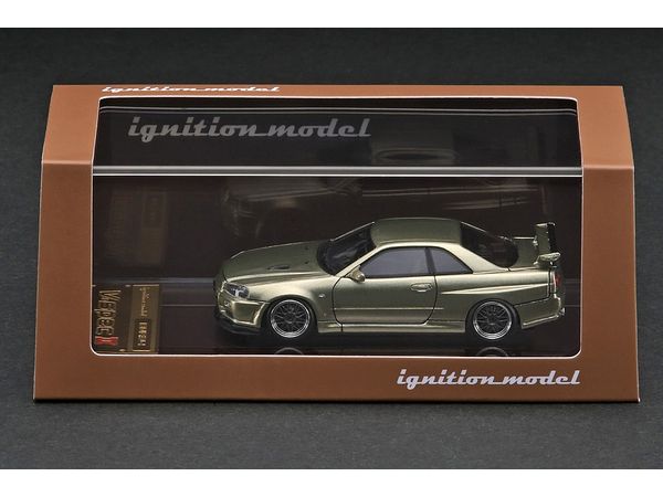 1/64 Nissan Skyline GT-R V-spec II (R34) Millennium Jade | HLJ.co.jp